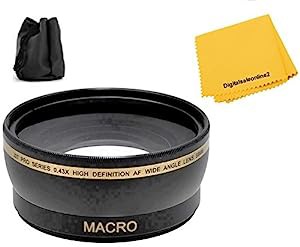 0.43倍広角レンズ Nikon D3400 D3500 D5600 Nikon AF-P 18-55mmレンズ用(中古品)