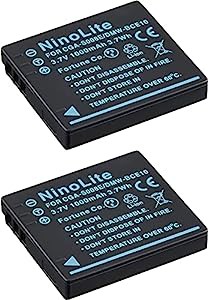 NinoLite DMW-BCE10 DB-70 互換 バッテリー 2個セット パナソニック / リコー等対応 dmwbce10x2_t.k.gai(中古品)