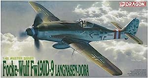 ドラゴン 1/48 第二次世界大戦 ドイツ空軍 Fw190D-9 ドーラ プラモデル DR5503(中古品)