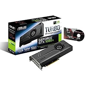 ASUS Turboシリーズ NVIDIA GeForce GTX1080TI搭載ビデオカード ベースクロック1480MHz TURBO-GTX1080TI-11G(中古品)