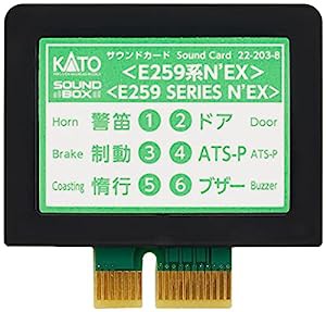 KATO Nゲージ サウンドカード E259系N'EX 22-203-8 鉄道模型用品(中古品)