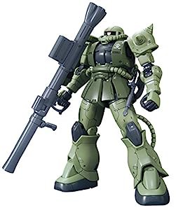 HG 機動戦士ガンダム THE ORIGIN ザクII C型/C-5型 1/144スケール 色分け済みプラモデル(中古品)