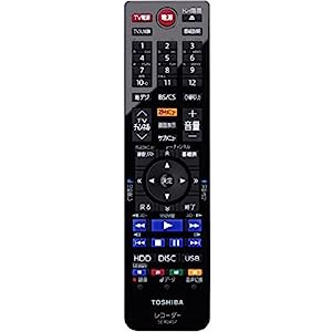 東芝（TOSHIBA）ブルーレイレコーダー用リモコン SE-R0457「79106393」(中古品)