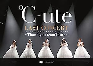 ℃-ute ラストコンサート in さいたまスーパーアリーナ ~Thank you team℃-ute~ [DVD](中古品)