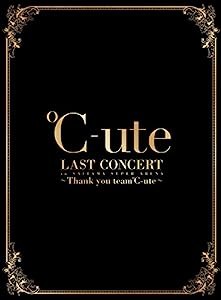 ℃-ute ラストコンサート in さいたまスーパーアリーナ ~Thank you team℃-ute~(初回生産限定盤) [Blu-ray](中古品)
