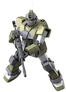 1/100 MSVモビルスーツバリエーション ジム・スナイパー カスタム 色分け済みプラモデル(中古品)