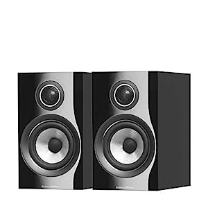 Bowers & Wilkins 707S2 2ウェイ ブックシェルフ型スピーカー【ペア】 (ピアノ・ブラック)(中古品)