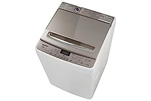 ハイセンス 全自動洗濯機 7.5kg ホワイト/シャンパンゴールド HW-DG75A ガラスドア 省エネ静音(中古品)