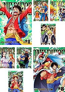 ONE PIECE ワンピース 18thシーズン ゾウ編 [レンタル落ち] 全8巻セット [マーケットプレイスDVDセット商品](中古品)