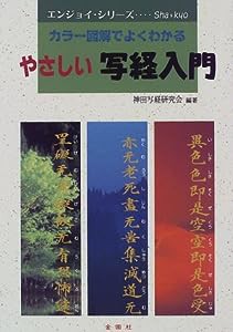 やさしい写経入門 (エンジョイ・シリーズ)(中古品)