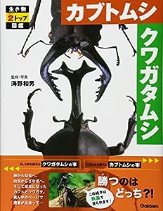 カブトムシ クワガタムシ (生き物2トップ図鑑)(中古品)