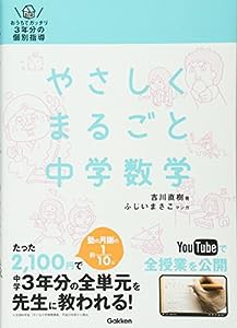 やさしくまるごと中学数学(中古品)