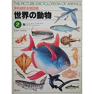 世界の動物—原色細密生態図鑑〈2〉魚1 サメ・ウナギ・サケ・アンコウなど(中古品)
