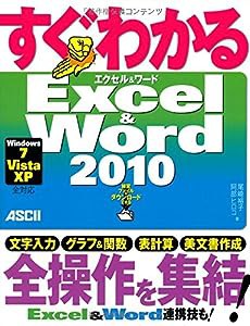 すぐわかる Excel ＆ Word 2010(中古品)