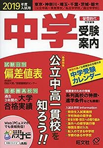 2019年度入試用中学受験案内(中古品)