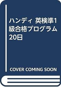 ハンディ 英検準1級合格プログラム20日(中古品)