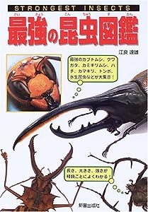 最強の昆虫図鑑―最強のカブトムシ、クワガタ、カミキリムシ、ハチ、トンボ、水生昆虫などが大集合!(中古品)