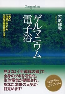 ゲルマニウム電子浴 ―「痛み」「体調不良」から「電磁波健康被害」まで―(中古品)