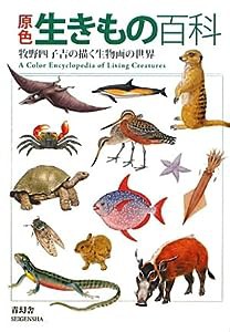 原色 生きもの百科—牧野四子吉の描く生物画の世界(中古品)