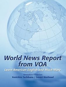 World News Report from VOA Student Book (56 pp) with Audio CD(中古品)