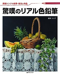 原田シンジの世界技法と作品「驚嘆のリアル色鉛筆」(中古品)