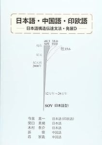 日本語・中国語・印欧語―日本語構造伝達文法・発展D(中古品)