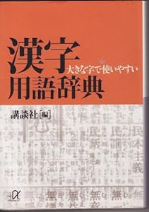 大きな字で使いやすい漢字用語辞典 (講談社プラスアルファ文庫)(中古品)