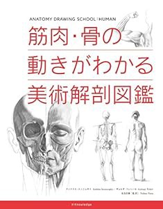 筋肉・骨の動きがわかる美術解剖図鑑(中古品)