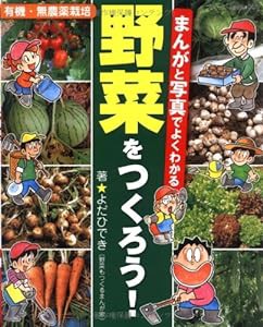 まんがと写真でよくわかる野菜をつくろう!—有機・無農薬栽培 (ブティック・ムック No. 782)(中古品)