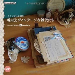 大人可愛い素材集　味紙とヴィンテージな雑貨たち (IJデジタルBOOK)(中古品)