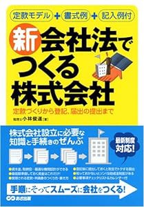 新会社法でつくる株式会社(中古品)