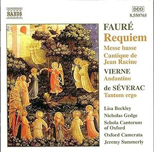 Faure: Requiem; Messe basse; Cantique de Jean Racine(中古品)