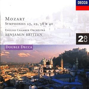 Mozart;Syms.No.25,29,38,40(中古品)