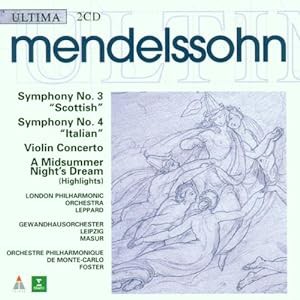 Mendelssohn;Syms.3&4/Violi(中古品)
