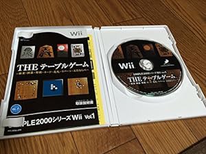 SIMPLE 2000シリーズWii Vol.1 THE テーブルゲーム ~麻雀・囲碁・将棋・カード・花札・リバーシ・五目ならべ~(中古品)