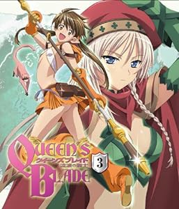 クイーンズブレイド 流浪の戦士 第3巻 [Blu-ray](中古品)