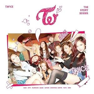 TWICE 1stミニアルバム - The Story Begins (CD + DVD) (台湾版)(中古品)