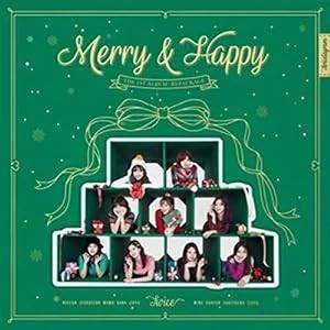 Twice 1stアルバム リパッケージ - Merry & Happy (ランダムバージョン)(中古品)