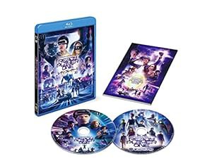 レディ・プレイヤー1 3D&2Dブルーレイセット (初回仕様/2枚組/ブックレット付) [Blu-ray](中古品)