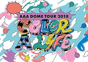 AAA DOME TOUR 2018 COLOR A LIFE(Blu-ray Disc+グッズ)(初回生産限定盤)(中古品)