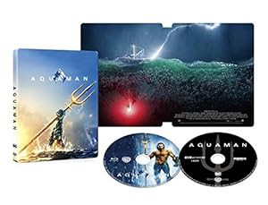 アクアマン スチールブック仕様 4K ULTRA HD&ブルーレイセット (限定生産/2枚組) [Blu-ray](中古品)