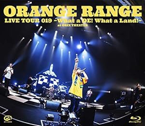 LIVE TOUR 019 ~What a DE! What a Land!~ at オリックス劇場[Blu-ray](中古品)