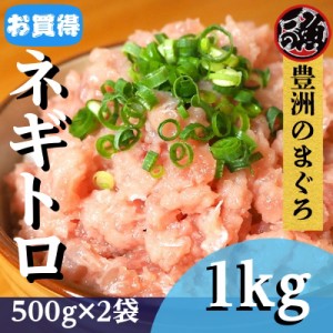 【レビューキャンペーン6％還元 対象商品】ネギトロ　500ｇ　2袋 ネギトロ丼 ユッケ ネギトロ巻き  メバチ キハダ マグロ まぐろ 天然 国