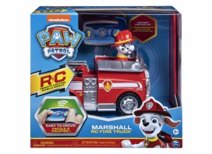 Paw Patrol パウパトロール ラジコンカー ポリスクルーザー チェイス 消防車 マーシャル (赤 マーシャル 消防車) [並行輸入品]