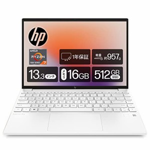 HP ノートパソコン Pavilion Aero 13 2023年モデル 超軽量 Ryzen7 16GB 512GB WPS Office Win11 Home セラミックホワイト (型番：7P6H0PA