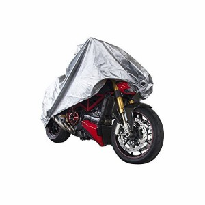 バイクパーツセンター(Bike Parts Center) バイクカバー鍵穴付 撥水 Mサイズ スクーター・オンロードバイク用 KSR110 グロム シグナスX 9