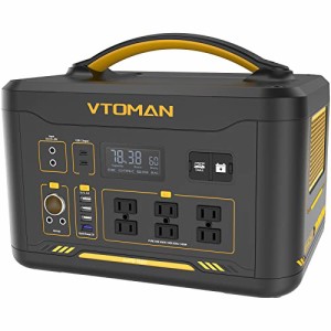 VTOMAN JUMP1500 ポータブル電源 大容量 1548Wh/483750mAh ポータブルバッテリー リン酸鉄リチウム 純正弦波 AC（1500W 瞬間最大3000W） 