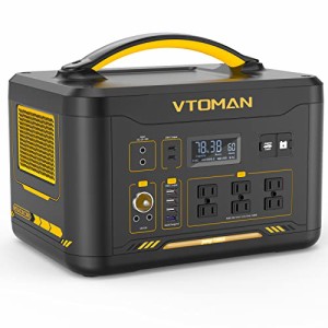 VTOMAN JUMP1500X ポータブル電源 リン酸鉄 大容量 828Wh/258750mAh ポータブルバッテリー リン酸鉄リチウム 純正弦波 AC（1500W 瞬間最