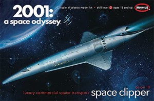 メビウスモデル 2001年宇宙の旅 オリオン号 スペースクリッパー 1/72スケール プラモデル MOE2001-11 成型色