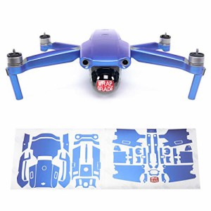 WRAPGRADE for DJI Mavic Air 2 スキンシール (セレストブルー)